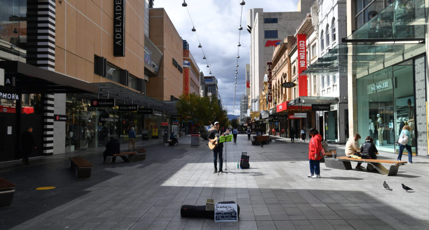 Adelaide CBD ‘I am Legend’ ghost town